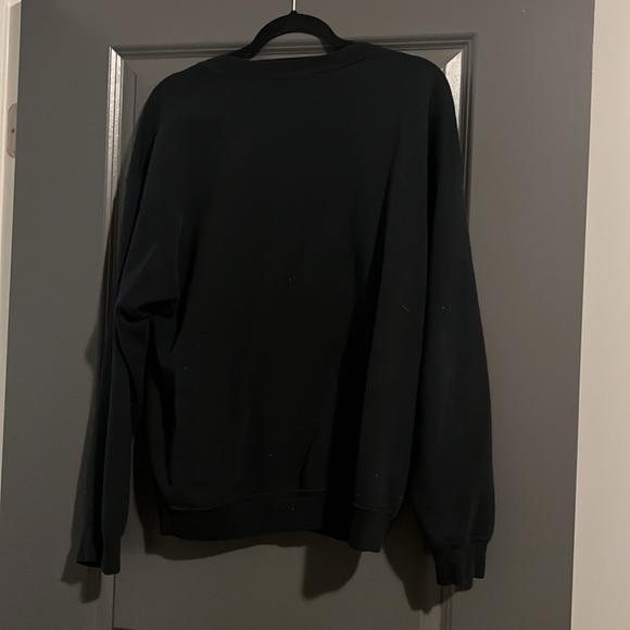 Aphi adidas alpha phi crewneck size large in black - Picture 3 of 3